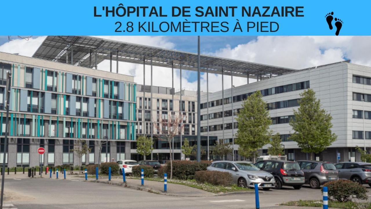 Saint Nazaire - Le Sembat - Proche Mer - Wifi Fibre Exterior photo